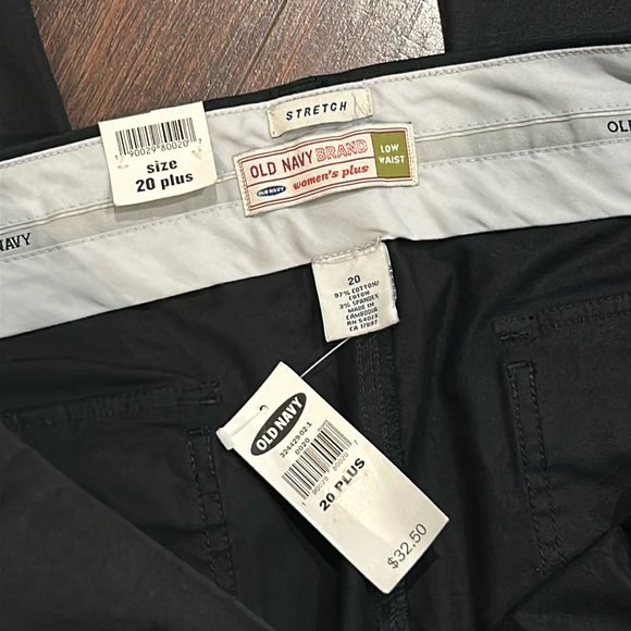 NWT Womens Old Navy Casual Plus Low Rise Stretch Pants - Picture 7 of 10